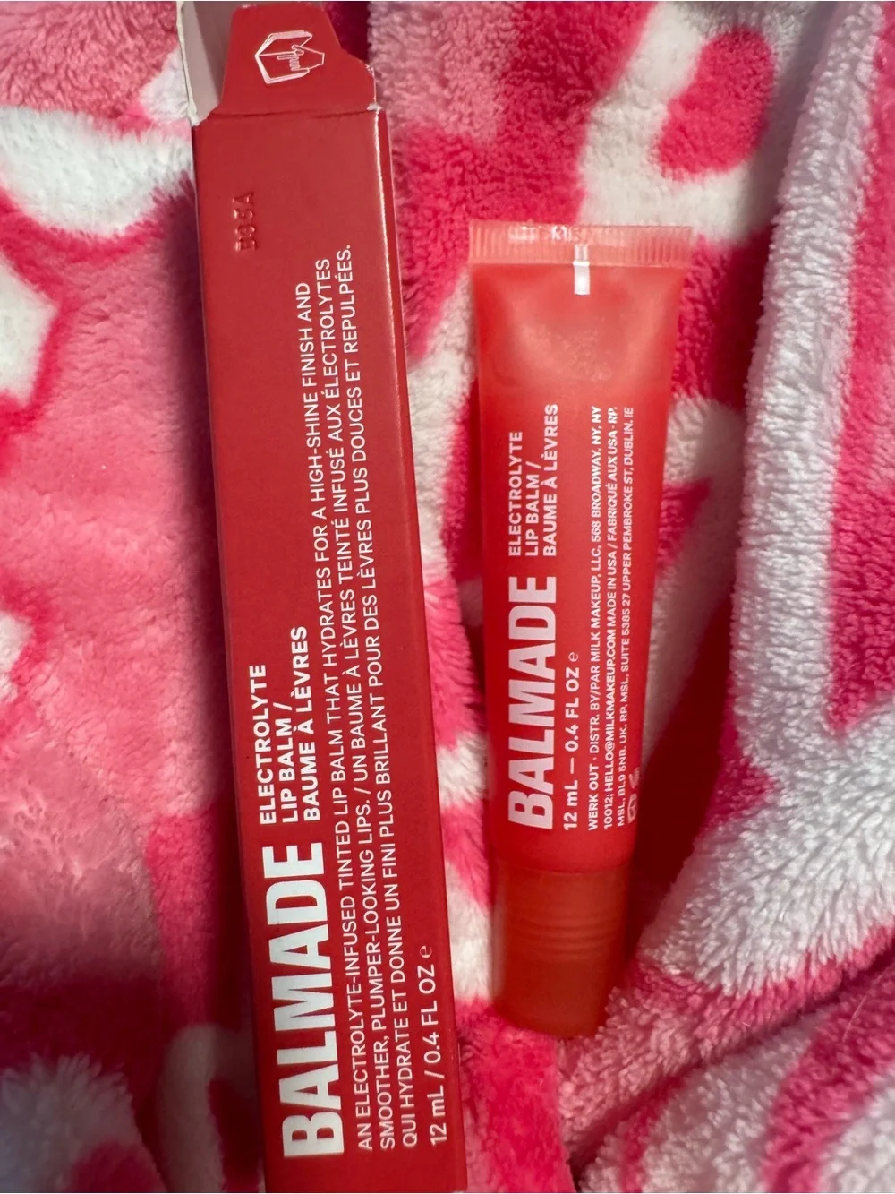 Milk Makeup Balmade Shade Werk Out Melon Flavor New in Box